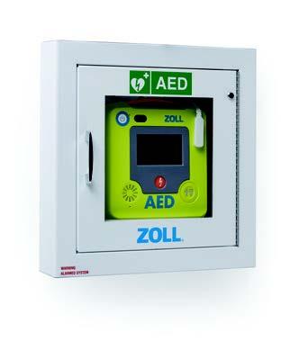 Wandschrank für Defibrillator mit Alarm